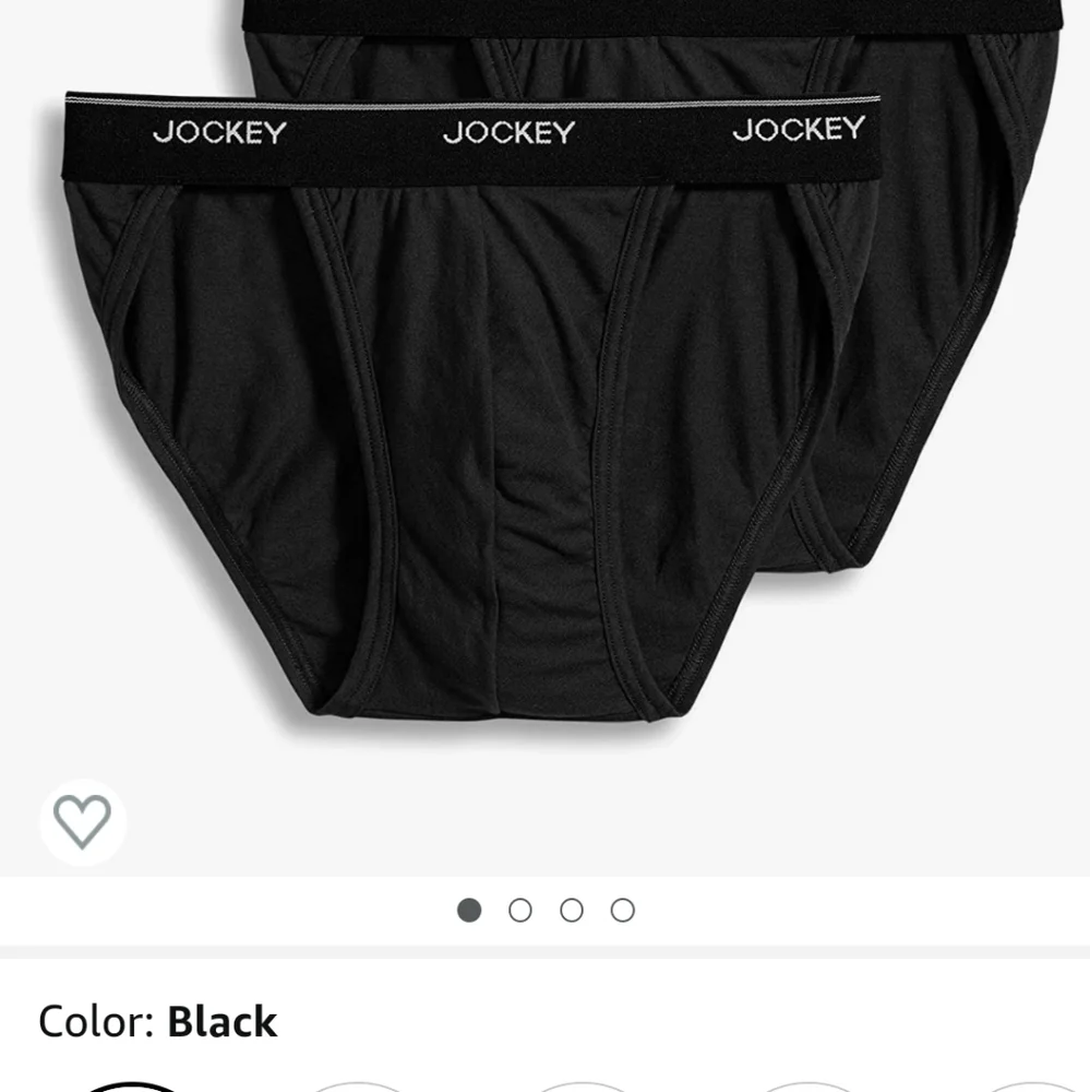 Jockey no fly design ultra soft 2 pack size Large  comfortable elastic w…